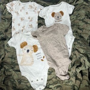 Bodysuits & Jacket - Carter’s Child of Mine - Koala Onesies & Jacket
